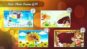 Kids GIF Photo Frame Editor Screenshot 1