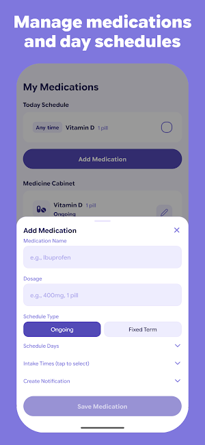 Health Log: Symptoms & Meds Screenshot 3
