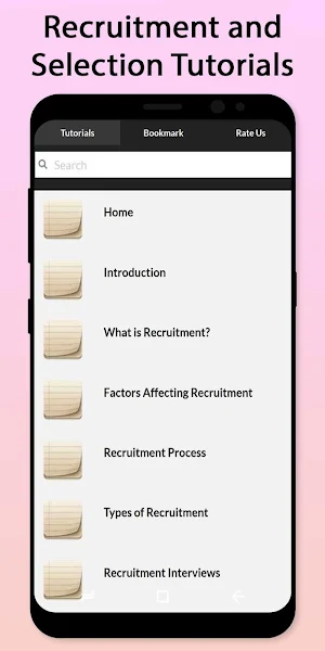 Easy Recruitment and Selection Tutorial Screenshot 0