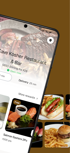 The Cave Kosher Restaurant Screenshot 1