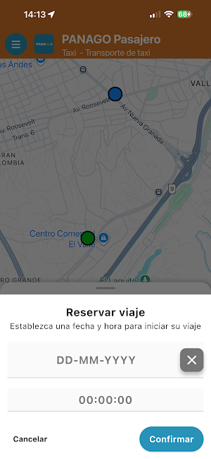 PANAGO Pasajero Screenshot 2