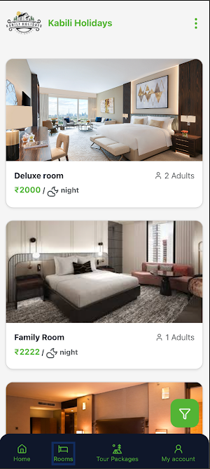 Kabili Holidays Screenshot 2