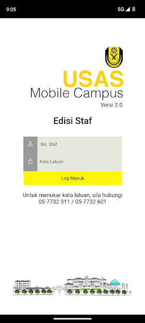 USAS Mobile Campus Staff V2.0 Screenshot 0