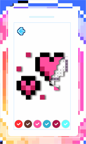 Pixel Art Paint Games Screenshot 3