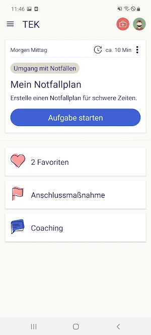 mentalis TEK Screenshot 1