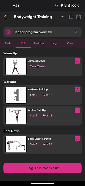 Amy Oxberry Coaching Screenshot 1