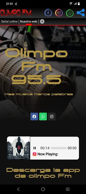 Olimpo FM Screenshot 3