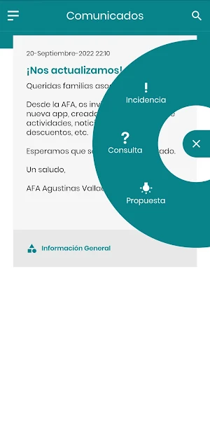 AFA Agustinas de Valladolid Screenshot 2