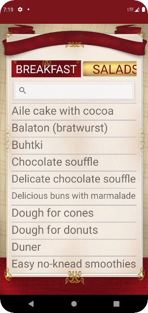 Recipes from Bulgarian Kitchen Screenshot 0