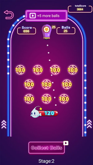 Endless Falling Ball Screenshot 1