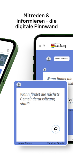 Gemeinde Neuburg Screenshot 2