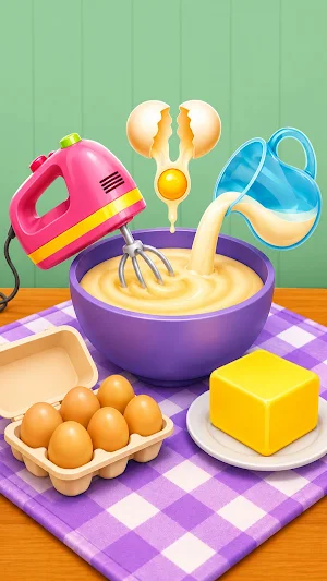 Cake Maker DIY: Cooking Games Screenshot 1
