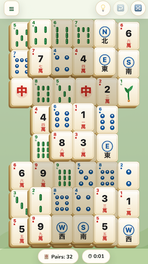 Mahjong Solitaire Bloom screenshot 1