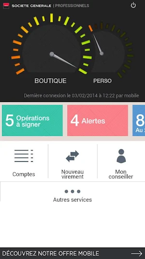L'Appli Pro Société Générale Screenshot 0