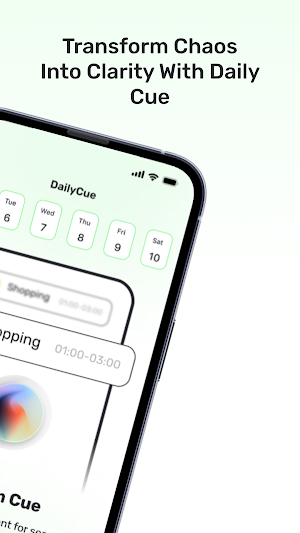 Daily Cue: Voice Note Reminder Screenshot 1
