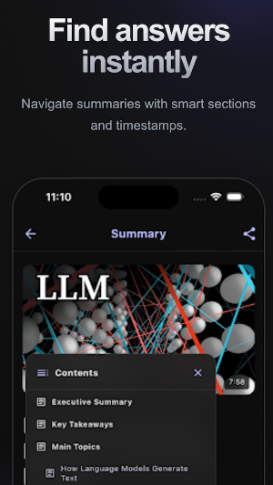 InsightVideo: AI Summary Screenshot 0