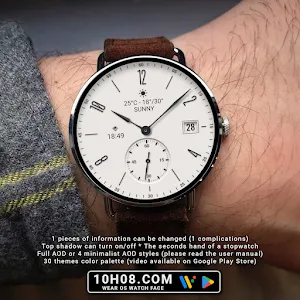 Watch face 10h08.com #135 Screenshot 0