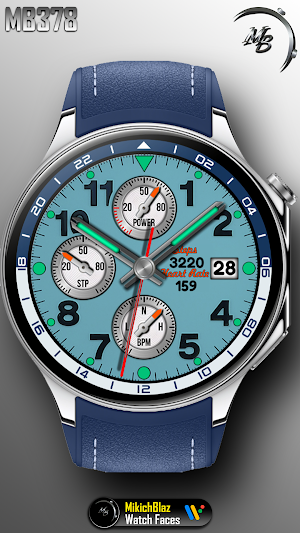 Analog Watch Face MB378 Screenshot 0