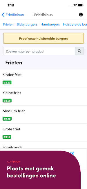 Frietlicious Screenshot 1