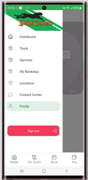 Sprint Couriers Screenshot 1