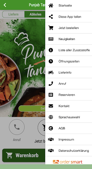 Punjab Tandoori Celle Screenshot 2