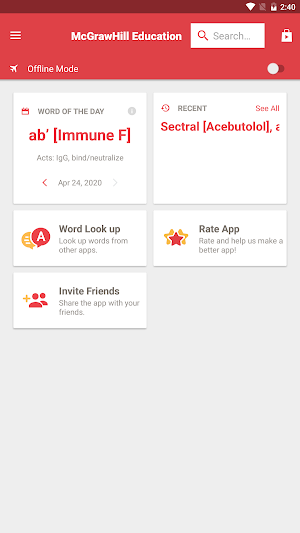 Clinicians Drug Reference 2016 Screenshot 0