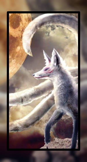 Nine Tailed Fox Wallpaper HD Screenshot 3