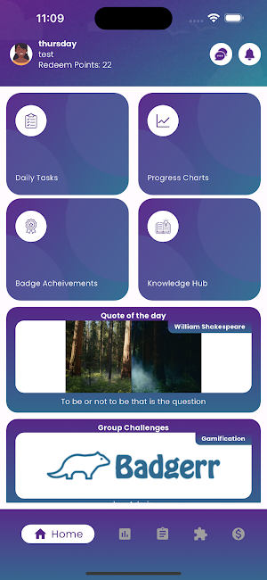 Badgerr Mobile App Screenshot 1