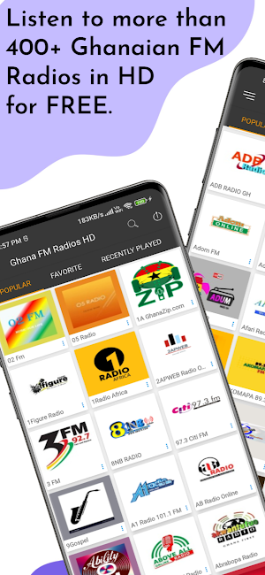 Ghana FM Radios HD Screenshot 0