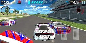 Balap Mobil Polisi Simulator Screenshot 2