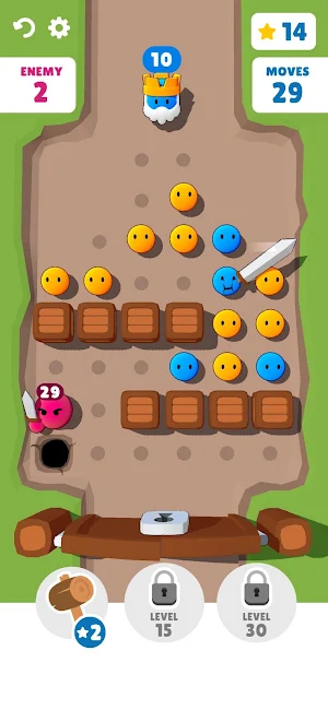 Royal Pop - Save the king! Screenshot 0