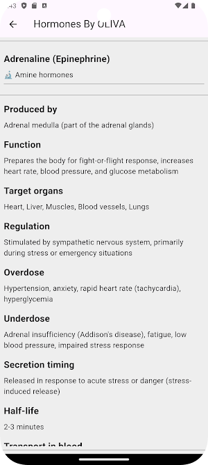 Hormones Screenshot 1
