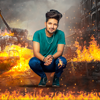 Fire photo editor - Pic Frame