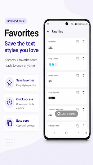 Bold & Italic Text Generator Screenshot 1