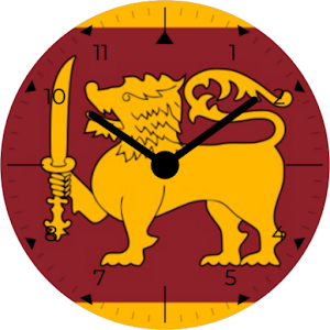 Sri Lanka Analog Watch Face Screenshot 3