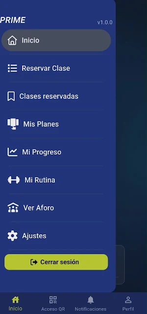 Prime Fitness Club Screenshot 3