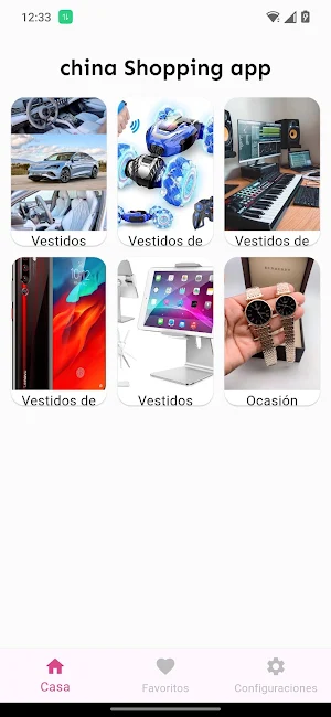 China online shopping app Screenshot 1