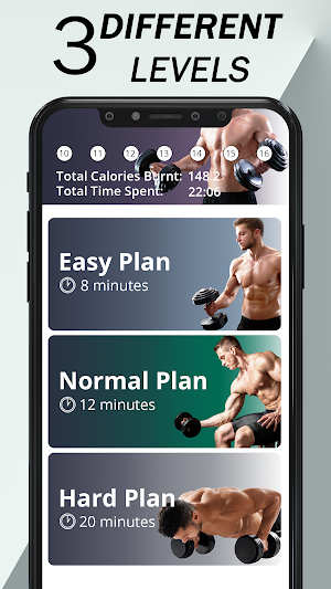 Dumbbell Workouts-Bodybuilding at Home Screenshot 3