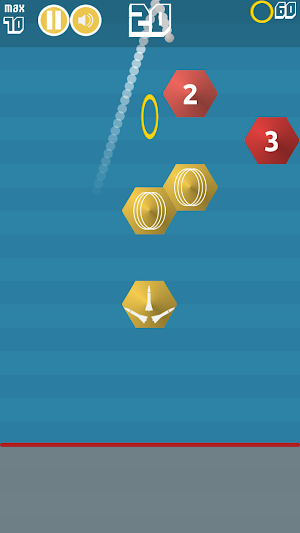 Hexa Blast - Hexagonal Brick Breaker Screenshot 3