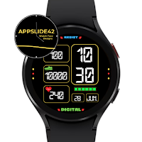 Digital Cube Watch Face