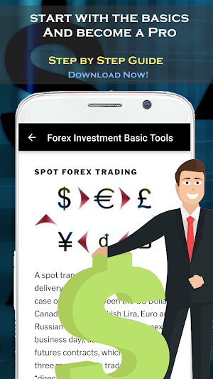 Foreign exchange course - Become a Forex Trader Screenshot 1