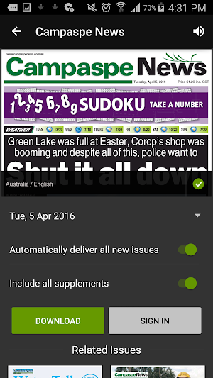Campaspe News Screenshot 3
