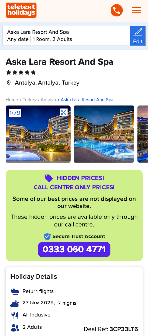 Teletext Holidays: Travel App Screenshot 2