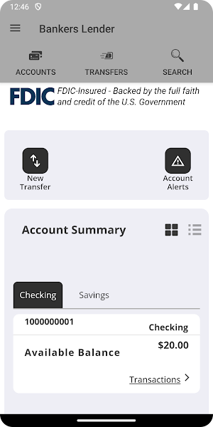 Bankers Lender Screenshot 1