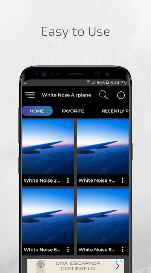 White Noise Airplane Train Screenshot 1