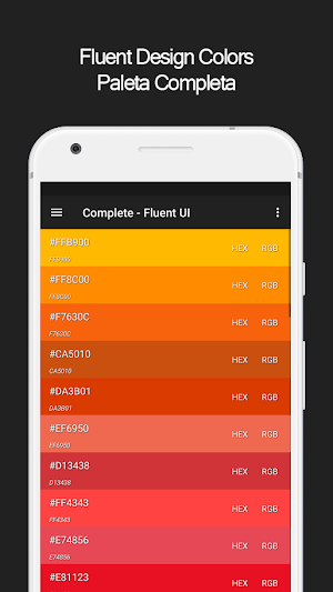 Master Color Palette - Paletas Screenshot 3