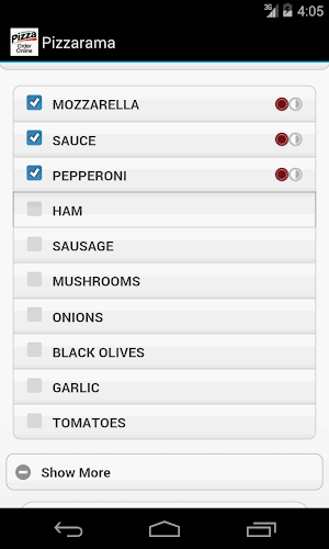 Pizzarama Screenshot 2