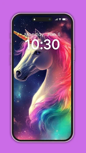 Unicorn Wallpaper for Girls Screenshot 3