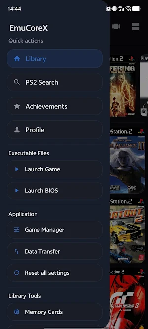EmuCoreX - PS2 Emulator Screenshot 2