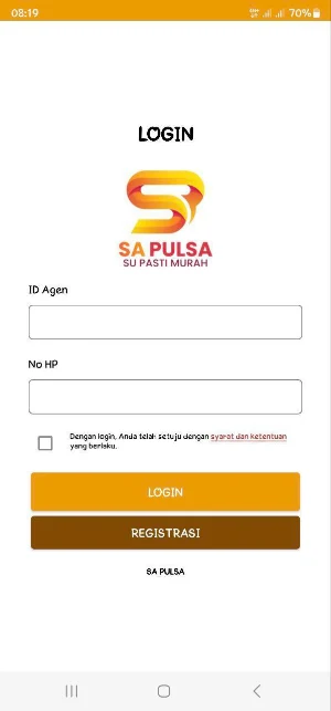 SA Pulsa Screenshot 0